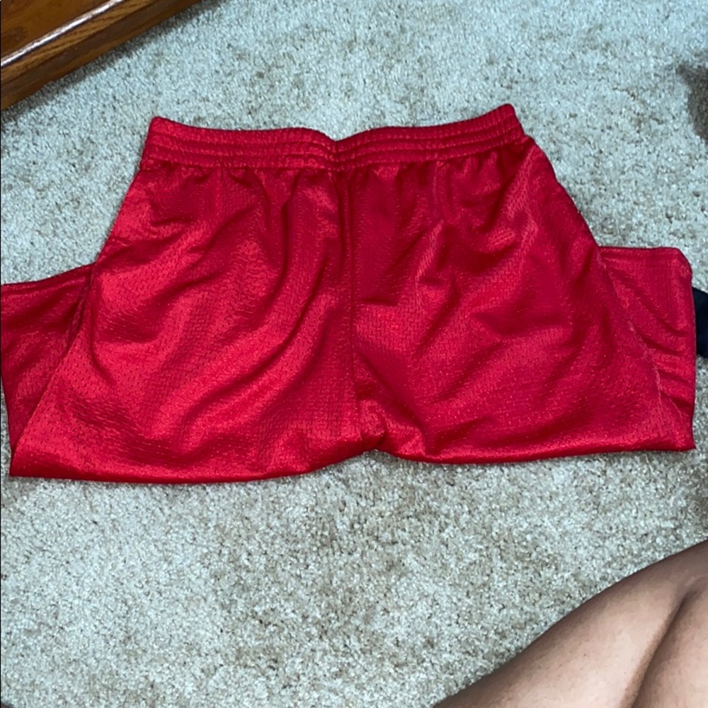 Red Basketball Shorts